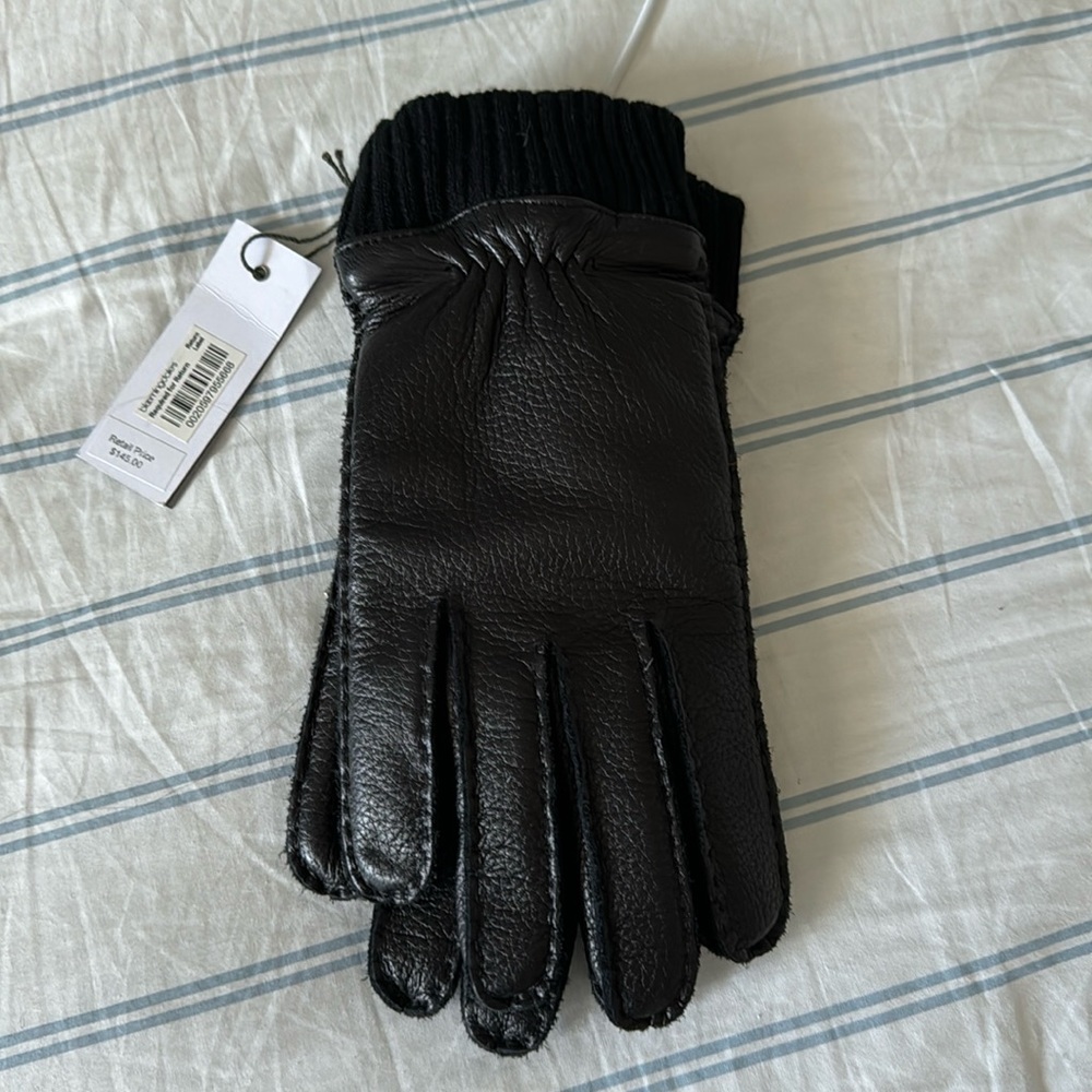 Leather gloves for men